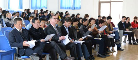  成都美视师一学校“IB国际文凭项目部”成立大会 