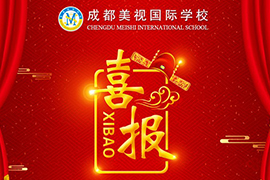 成都美视师一学校2019年高考喜报